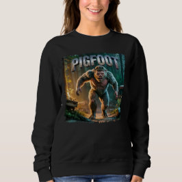 Pigfoot Photographic – Pig Bigfoot Funny Scary スウェットシャツ