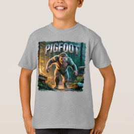 Pigfoot Photographic – Pig Bigfoot Funny Scary Tシャツ