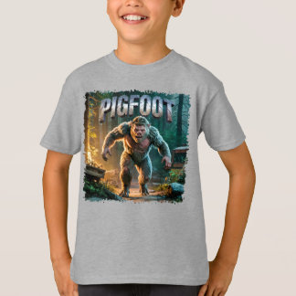 Pigfoot Photographic – Pig Bigfoot Funny Scary Tシャツ