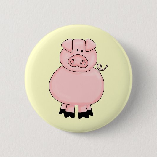 Piggie 缶バッジ (正面)