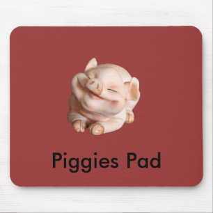 Piggiesのパッドおもしろいなデザイナーマウスパッド マウスパッド