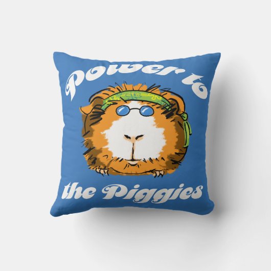 Piggiesへの力 クッション (裏面)