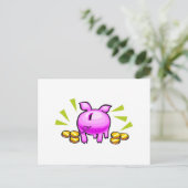 Piggy Bank ポストカード (スタンド正面)