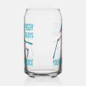 Piggy Enjoys Your Vegan Choice - ガラス缶 (右)