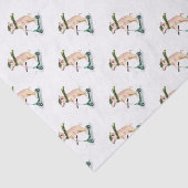 Piggy on a scooter 薄葉紙 (詳細)