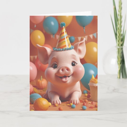 Piggy Party in Full Swing カード (正面)