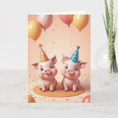 Piggy Party Time カード (正面)