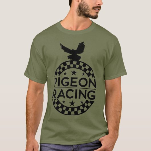Pigion    RacingClassic Bird Racers Gift_7 Tシャツ (正面)