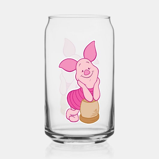 Piglet Can Glass ガラス缶 (正面)