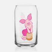 Piglet Can Glass ガラス缶 (裏面)