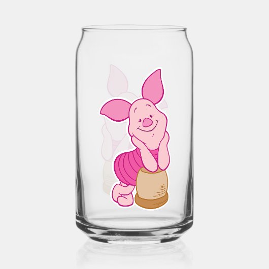 Piglet Can Glass ガラス缶 (裏面)