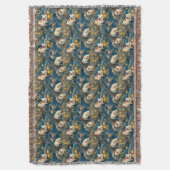 Piglets Explore Lemons By The River スローブランケット (正面縦)