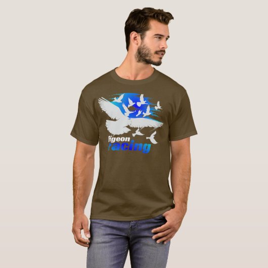 Pigon    RacingClassic Bird Racers Gift_10 Tシャツ (正面フル)