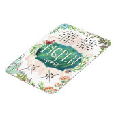 Pigpen暗号でメッセージをデコードする マグネット (左側)