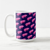 Pigs (3 Different Kinds) Mug コーヒーマグカップ (左)