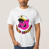 Pigs is Beautiful Tシャツ (正面)
