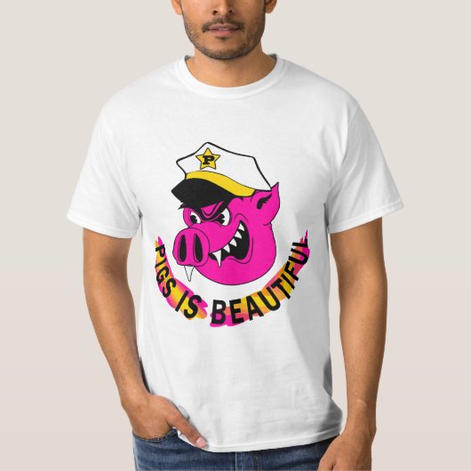 Pigs is Beautiful  Tシャツ (正面)