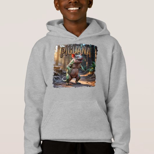 Piguana Photographic – Pig Iguana Scary Animal (正面)