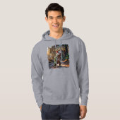 Piguana Photographic – Pig Iguana Scary Animal パーカ (正面フル)