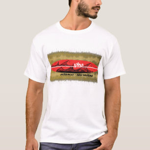 pihaはサーフボードを振ります tシャツ