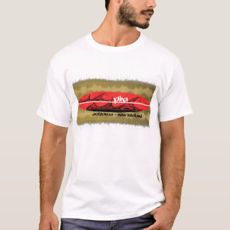 pihaはサーフボードを振ります tシャツ