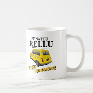 Piinattu Rellu - sananmuunnosのhuumoria - muki コーヒーマグカップ