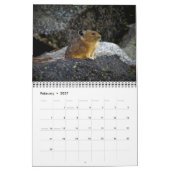 PIka 2026 Calendar カレンダー (2月 2027)