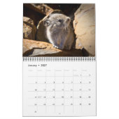 PIka 2026 Calendar カレンダー (1月 2027)