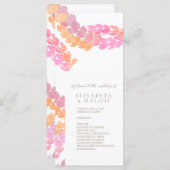 Pikake Wedding メニュー (正面/裏面)