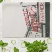 Pike Place Market  キッチンタオル (折り畳み)