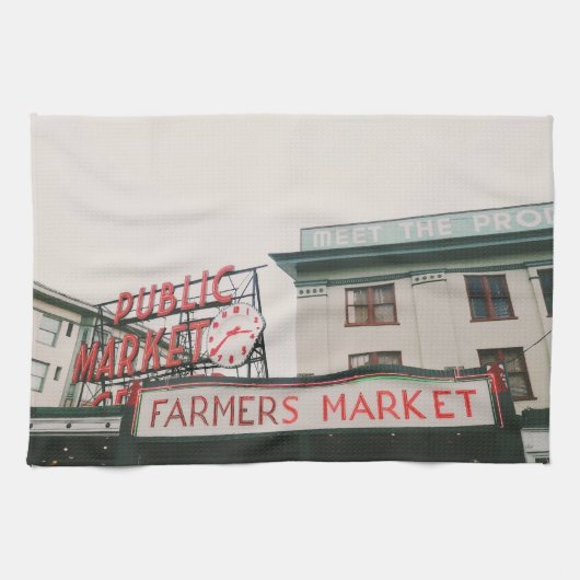 Pike Place Market  キッチンタオル (横)