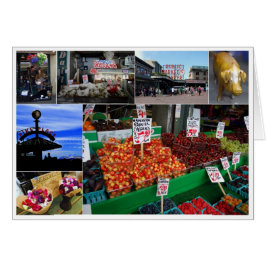 Pike Place Market，シアトル，カード