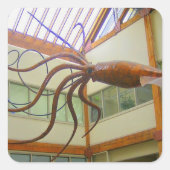 Pike Place Public Market Giant Squid Seattle, WA スクエアシール (正面)