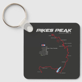 Pikes Peak Colorado USA Route 01 キーホルダー