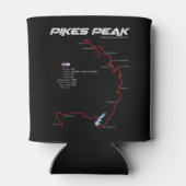 Pikes Peak Colorado USA Route 01 缶クーラー (裏面)