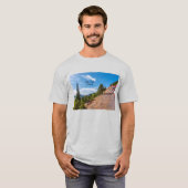Pikes Peak Train Ride Men's T-shirt Tシャツ (正面フル)