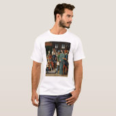 Pilateの前のイエス・キリスト Tシャツ (正面フル)