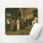 Pilate 1880年の前のキリスト マウスパッド (マウス)