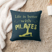 PILATESとよくして下さい クッション (ブランケット)