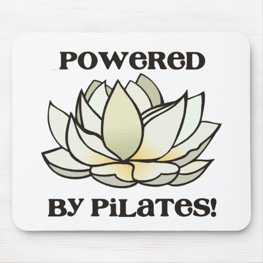 Pilatesのはすによって動力を与えられる マウスパッド (正面)