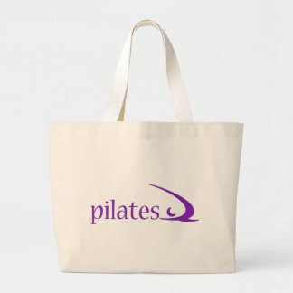 Pilatesのデザイン! ラージトートバッグ