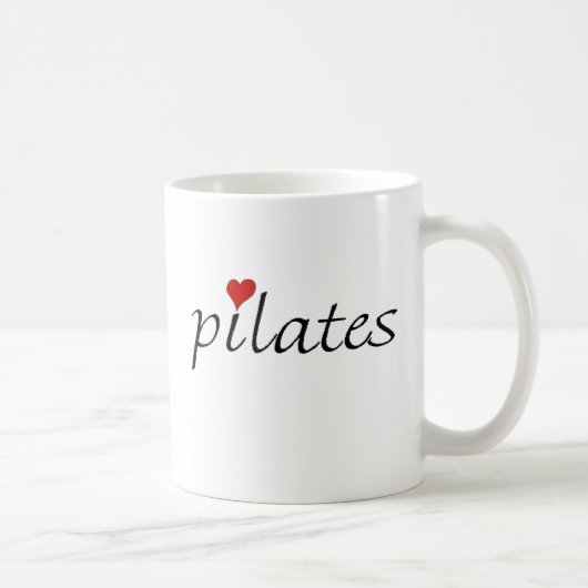Pilatesのマグ コーヒーマグカップ (右)