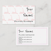 Pilatesの名刺を"エコーします" 名刺 (正面/裏面)