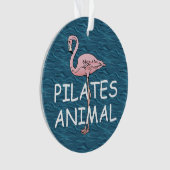 Pilates上の動物 オーナメント (正面)
