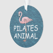 Pilates上の動物 オーナメント (正面)