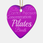 Pilates セラミックオーナメント (左)