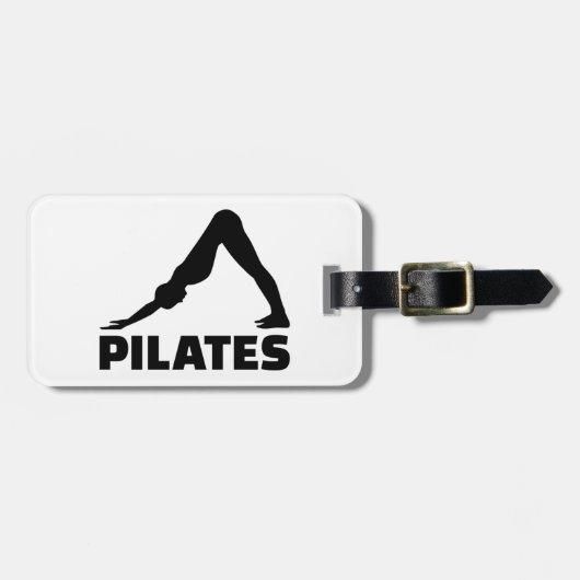 Pilates ラゲッジタグ (正面横)