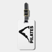 Pilates ラゲッジタグ (正面縦)