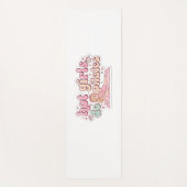 Pilates Coquette Fitness Aesthetic Workout Mat ヨガマット (正面)