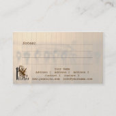 Pilates II -名刺 名刺 (裏面)